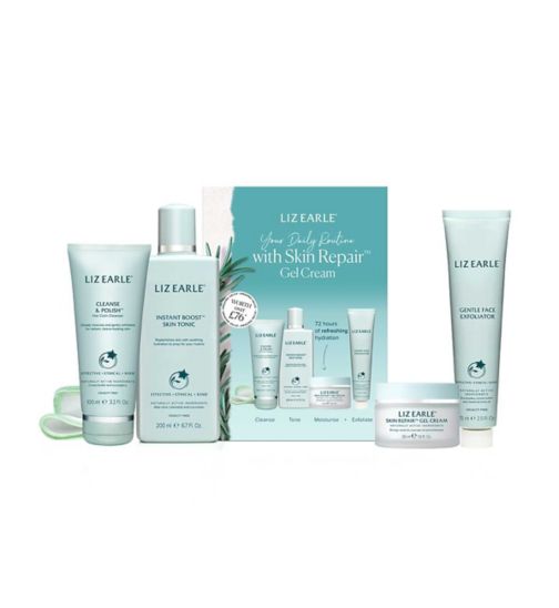 Liz Earle Your Daily Routine with Skin Repair™ Gel Cream
