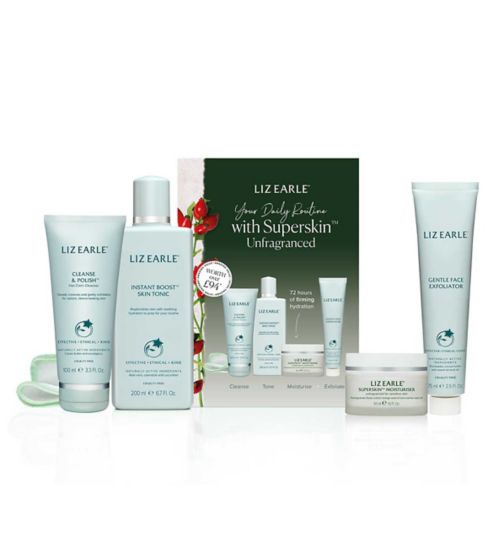 Liz Earle Your Daily Routine with Superskin™ Moisturiser Unfragranced