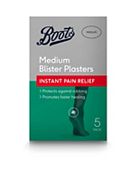 Boots Blister Plasters Medium - 5 Pack