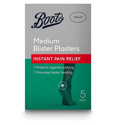 Boots Blister Plasters Medium - 5 Pack