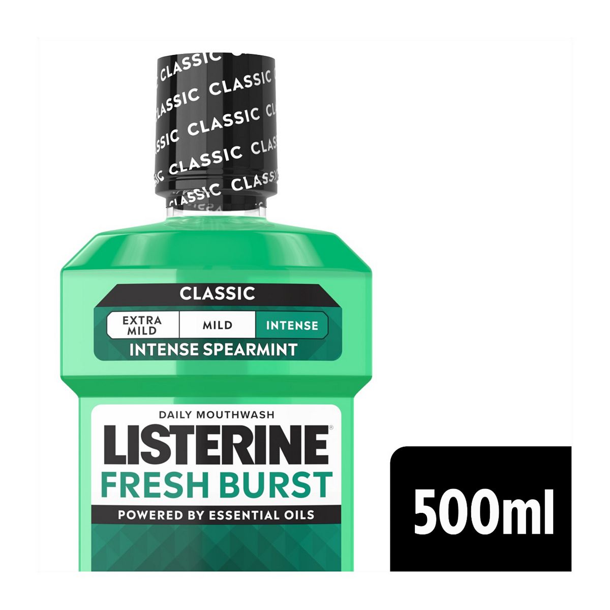 Listerine Fresh Burst Mouthwash 500Ml