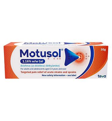 Motusol 1.16% w/w Gel 30g