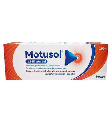 Motusol 1.16% w/w Gel 100g