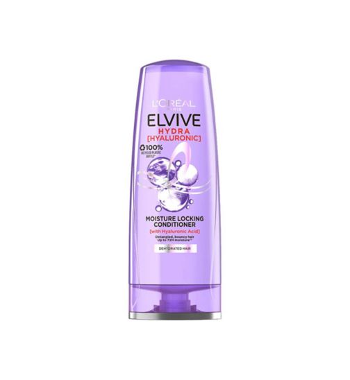 L'Oreal Paris Elvive Hydra Hyaluronic Conditioner with Hyaluronic Acid for Dry Hair 300ml