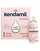 Kendamil classic 1 First Infant Milk Ready To Feed From Birth 70ml 6s
