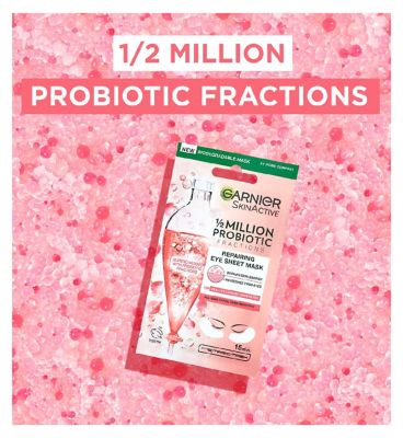 Garnier Probiotic Fractions Repairing & Illuminating Eye Sheet Mask 6g (2)