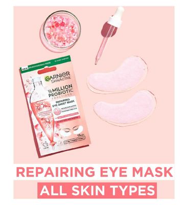Garnier Probiotic Fractions Repairing & Illuminating Eye Sheet Mask 6g (3)