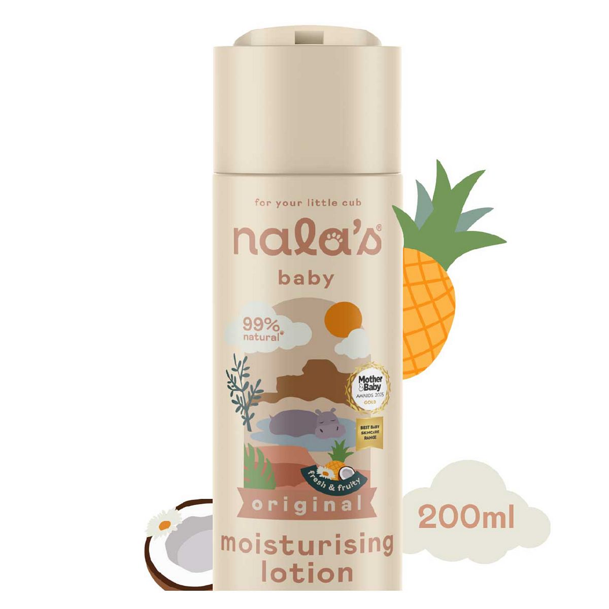 Nalas Baby Nala's Baby Body Lotion200 ml, 200ml