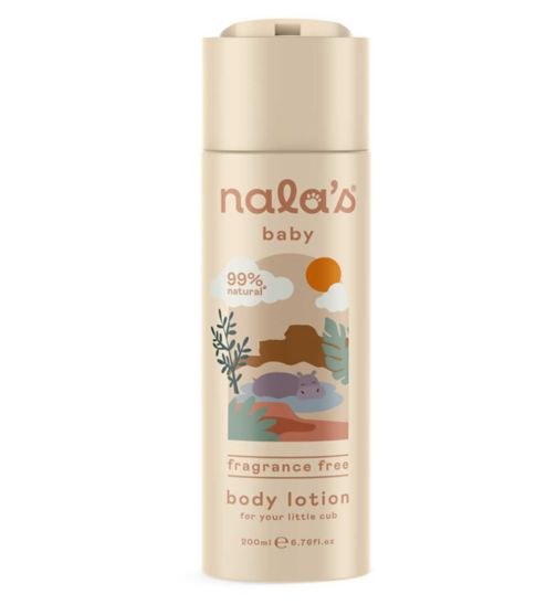 Nala's Baby Body Lotion Fragrance Free 200ml