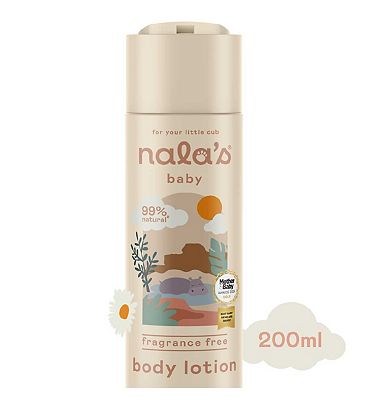 Nala's Baby Body Lotion Fragrance Free 200ml
