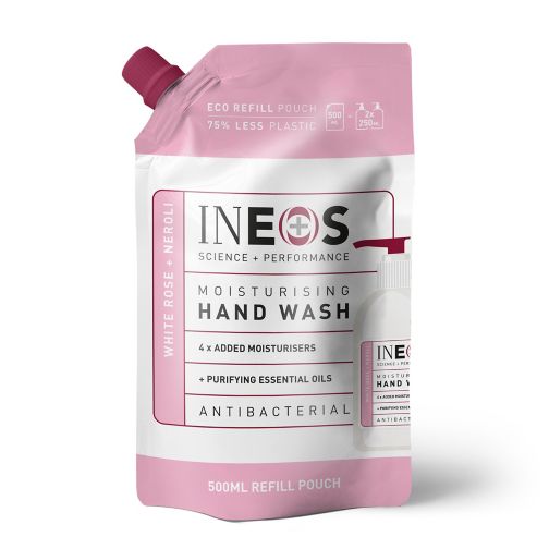INEOS Moisturising Hand Wash with Rose & Neroli 500ml Refill