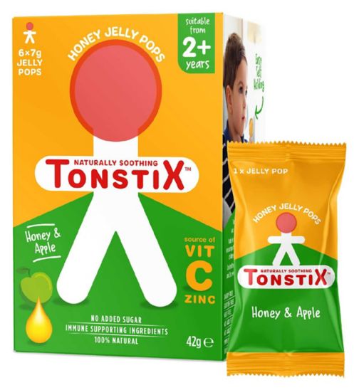 Tonstix Honey Jelly Pop - Honey & Apple - 6 Pack