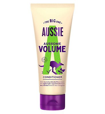 Aussie Aussome Volume Vegan Hair Conditioner For Fine, Flat Hair 350ml