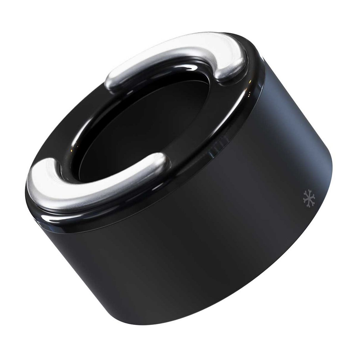 Theragun Therabody Theraface Pro Hot/Cold Rings Attachments (Black)