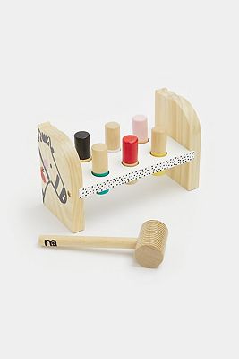 Mothercare Wooden Hammer Bench Toy