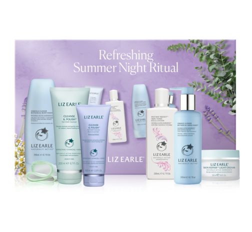 Liz Earle Refreshing Summer Night Ritual 6 Piece Gift Set