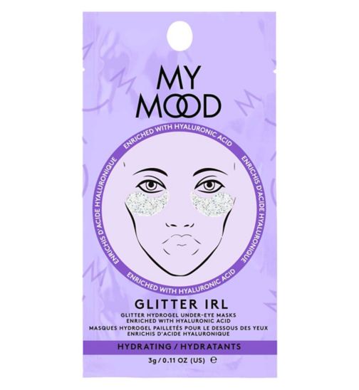 My Mood Hydrogel Under-eye Mask Glitter IRL