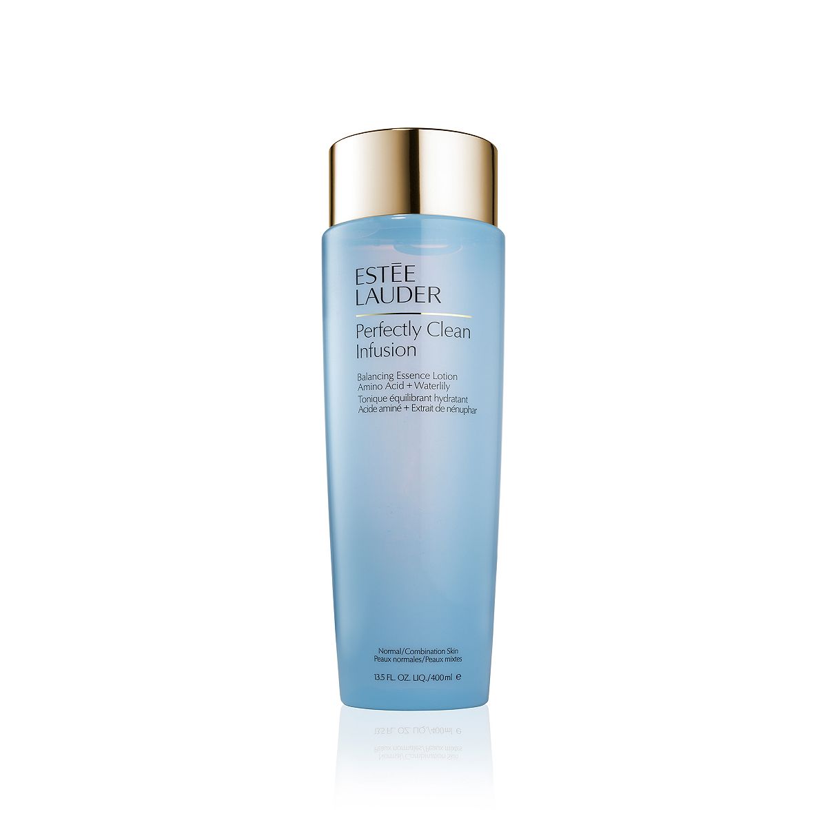 Estee Lauder Perfectly Clean Infusion Balancing Essence Lotion With Amino Acid + Waterlily 400ml