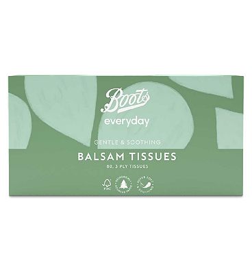 Boots Everyday Balsam Tissues 3ply