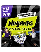 Huggies DryNites Pyjama Bed Wetting Pants Boys 8-15 Years - 9 Pants - Boots