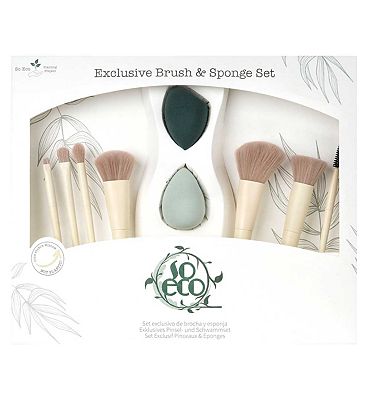 So Eco Exclusive Brush & Sponge Set