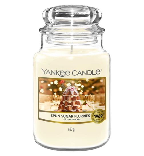 Yankee Candle large jar - Sugar spun flurries