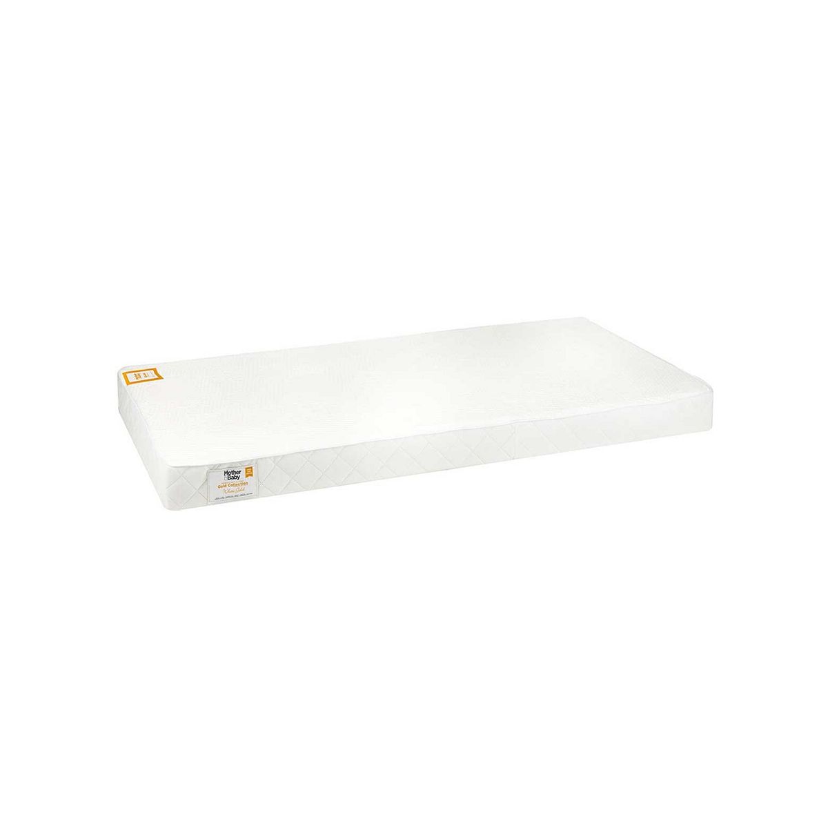 Cuddleco Mother & Baby White Gold Anti Allergy Pocket Sprung Cot Bed Mattress
