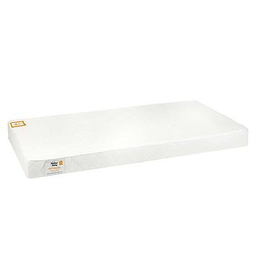 Mother & Baby White Gold Anti Allergy Pocket Sprung Cot Bed Mattress