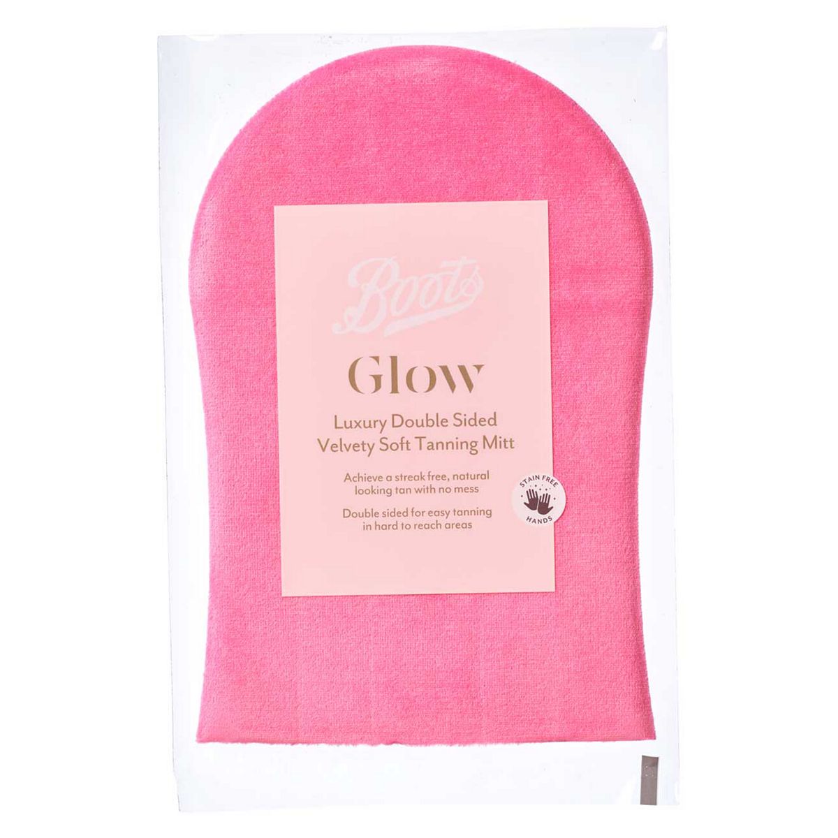 Boots Glow Double Sided Velvety Soft Self Tan Mitt