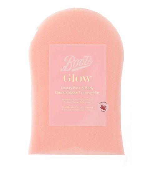Boots Glow Luxury Face & Body  Double Sided Tanning Mitt