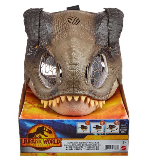 Jurassic World Dominion Chomp 'n Roar T-Rex Mask