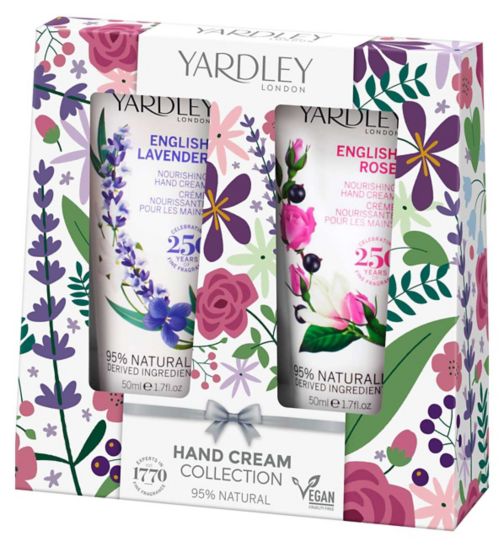 Yardley English Lavender & English Rose Hand Cream Collection