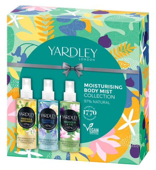Yardley Contemporary Fragrances - Moisturising Body Mist Collection
