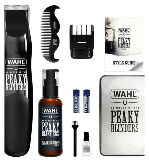 Wahl Peaky Blinders Limited Edition Trimmer Kit Battery Beard & Beard