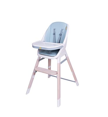 Koo-di Tiny Taster 3 in 1 Wooden Highchair Spring Water