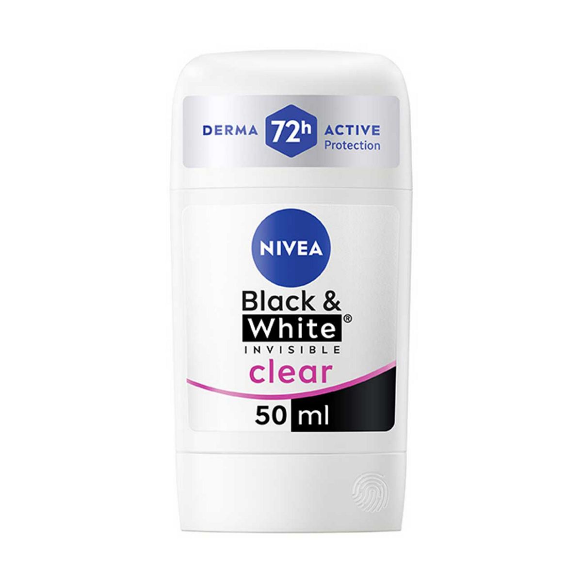Nivea Black & White Clear Anti-Perspirant Deodorant Stick 50Ml