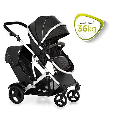 Hauck Duet 2 Tandem Pushchair Black