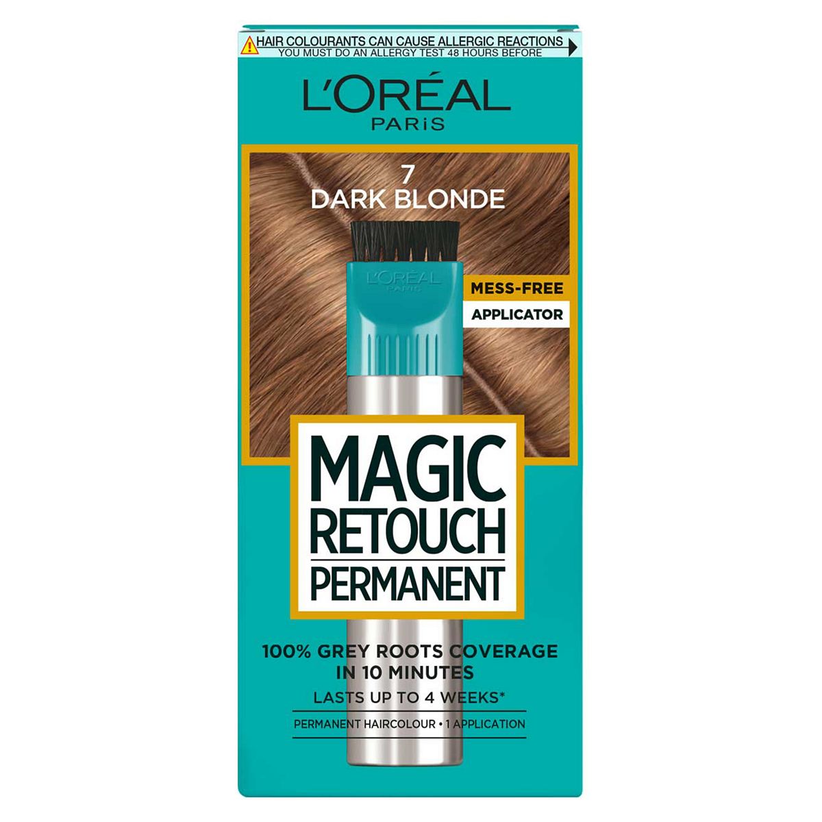 L'Oreal L’Oreal Paris Magic Retouch Permanent Dark Blonde Root Concealer, 100% Roots Coverage With Easy Applicator, 150ml