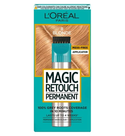 L’Oreal Paris Magic Retouch Permanent Blonde Root Concealer, 100%  Roots Coverage With Easy Applicator, 150ml