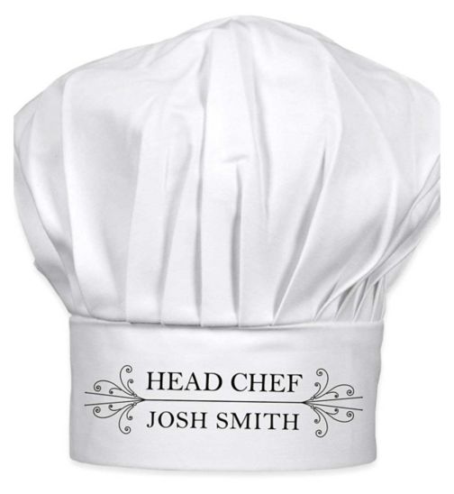 Treat Republic Personalised Head Chef's Hat