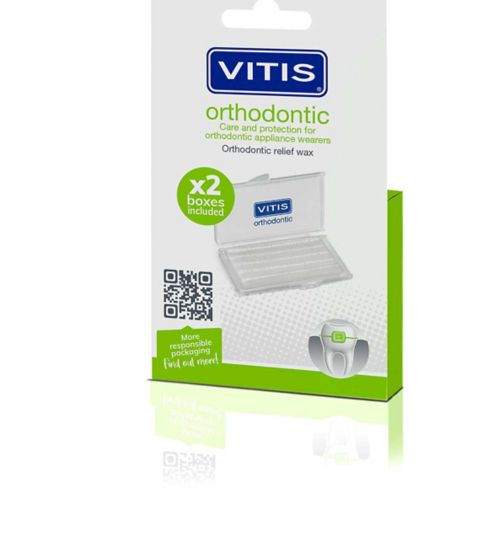 Vitis Orthodontic Wax Twin Pack