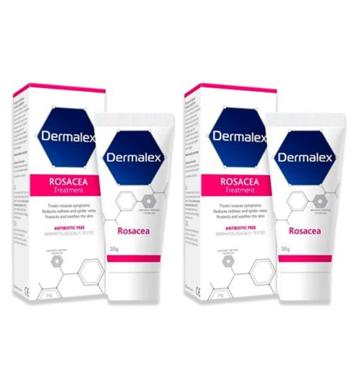 Dermalex Rosacea Duo Pack;Dermalex Rosacea Treatment - 30g pack;Dermalex Unisex Rosacea Treatment 30g 