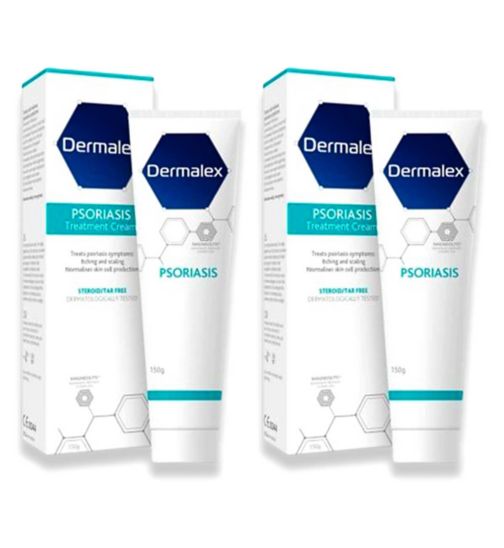 Dermalex Psoriasis Duo Pack;Dermalex Psoriasis Treatment cream - 150g pack;Dermalex Unisex Psoriasis Treatment Cream 150g