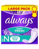 Always Dailies Normal Fresh & Protect Panty Liners x68