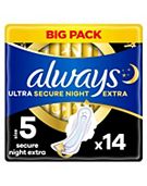Always ZZZs Overnight Disposable Period Underwear Size 6 (3 Pack)