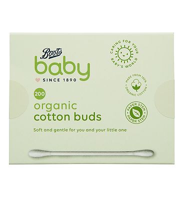 Boots Baby Organic Cotton Buds 200s