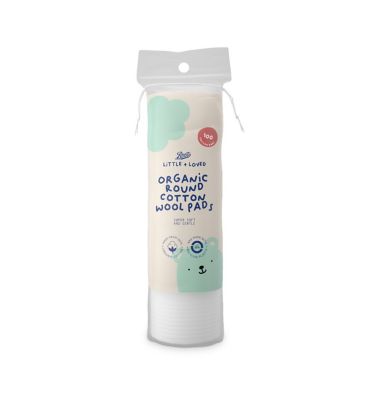 Boots Little + Loved Baby Organic Round Cotton Wool Pads
