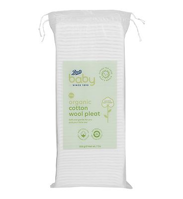 Boots Baby Organic Cotton wool Pleat 200g