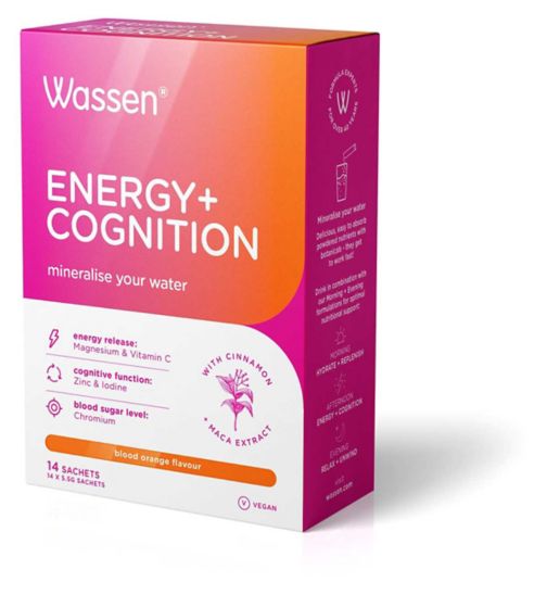 Wassen Energy + Cognition Sachets 14s