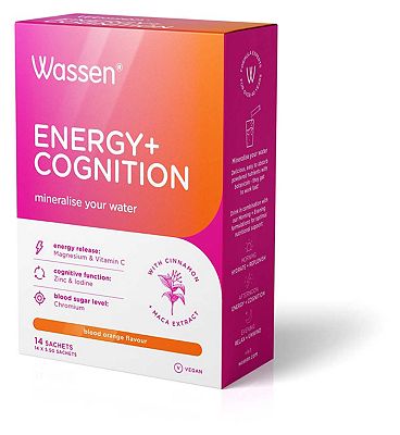 Image of Wassen Energy + Cognition Sachets 14s